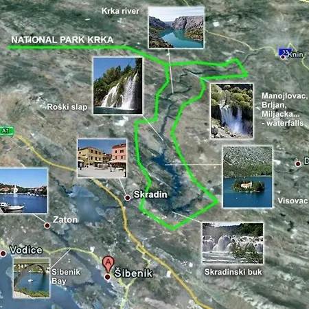 Bedroom For 1, In 100 Y Old Dalmatian House, Under Mountain, 14 Km To Np Krka, 35 Mins Drive To * Razvode